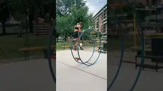 Exceptional German wheel GYMNASTICS FLEXIBILITY and Acrobatics skills 