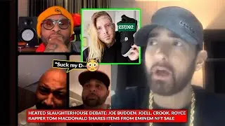 Controversial Rapper Tom Macdonald Shows Off Eminem NFT Merch, Crooked Calls Out Joe Budden