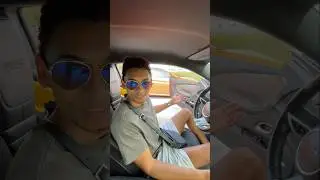 POV: German V8 owner's first time driving an American muscle car...