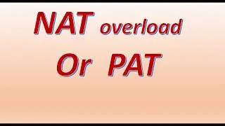 CCNA TOPIC- NAT/PAT