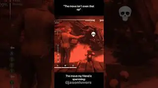 Why is Jason just pointing menacingly? 😱