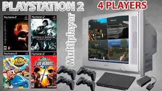 JOGAR MULTIPLAYER LOCAL NO PLAYSTATION 2 ATÉ 4 JOGADORES