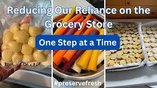Reducing Our Reliance on the Grocery Store #preservefresh #buylocal #homegrown