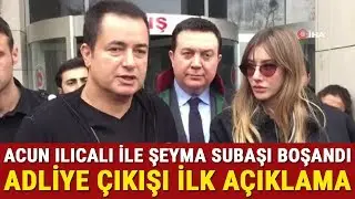 Acun Ilıcalı ile Şeyma Subaşı Boşandı: Acun Ilıcalıdan İlk Açıklama!