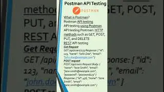 Postman API Testing Tutorial-Postman Tutorial-Postman API Testing-Postman-Api testing using Postman