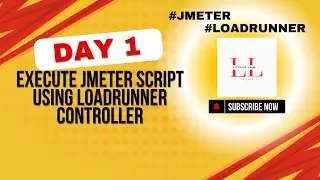 How to execute JMeter Script using LoadRunner | Day 1 #loadrunner #jmeter #littleslaw