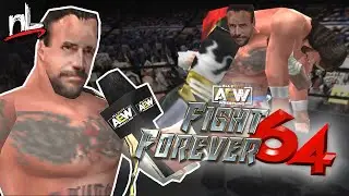 AEW FIGHT FOREVER 64?! (WWF No Mercy Mod highlights)