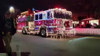 Calistoga Lighted Tractor Parade 2021