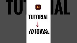Transform Flat Text into 3D Step Style in Illustrator