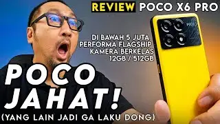 Bye POCO F5! REVIEW POCO X6 Pro 5G Resmi: HP 4 Jutaan TERKENCANG Terbaik 2024?