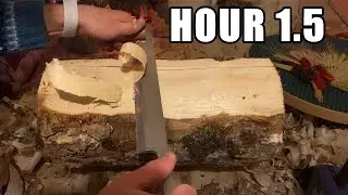 I Shaved A Log Into A Stick - 3.5 Hour ASMR