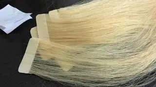 LEARN MAKING TAPE HAIR EXTENSIONS. ЛЕНТИРОВАНИЕ ВОЛОС. ЛЕНТОЧНЫЕ ВОЛОСЫ.