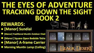 Book 2 The Eyes of adventure Journal Guide Land of the Morning Light (Black Desert Online) BDO