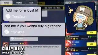CODM World Chat Is WILD!!!!