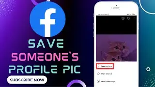 How to Save Someone's Facebook Profile Picture Into Your Gallery | Download Facebook Profile Picture