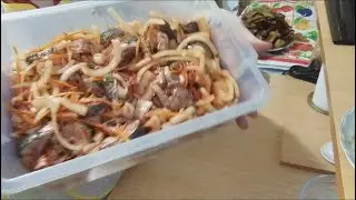 Хе из пеленгаса. Карпаччо из пеленгаса. Жаренная рыба.