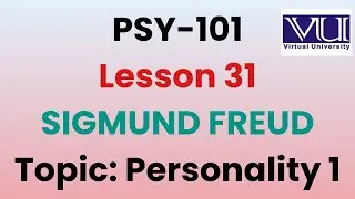 Psy101 lecture 31| psy101 lecture 31 | psy 101 short lecture | Personality 1