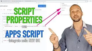 Google Apps Script - Nascondi USERNAME e PASSWORD - Script Properties