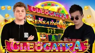 ЗЛОЙ И АЙСБЕРГ ПОЙМАЛИ ЗАНОС В 40 ТЫСЯЧ ЕВРО В КЛЕОКАТРЕ ! ЗАНОСЫ КАЗИНО | ЗЛОЙ ИГРАЕТ В КАЗИНО