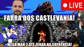 Castlevanias variados e Mega Man 2 ATÉ ZERAR!