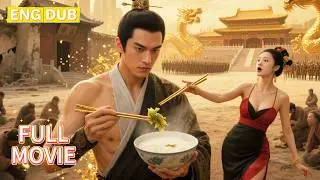【ENG DUB】🔥Poor Guy Time-Travels with 10kg Rice Porridge! 🍚 Pickles to Power? From Zero to Tyrant