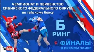 Чемпионат и первенство Сибирского федерального округа по тайскому боксу 2022 (4 день, ринг Б)