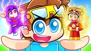 Turning My FRIENDS Into SUPERHEROES In Roblox!