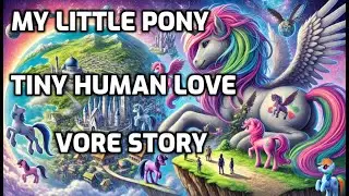 Celestia Falls In Love W/ Tiny Human When Earth & Equestria Collide Short Story | Stomach Stories