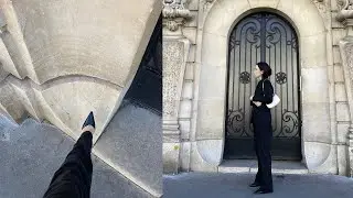 Paris vlog 🥐🤍✨[aesthetic daily life] Vintage & thrift shopping, model photoshoot + outfit diaries 👗