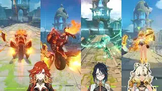 Outside Natlan: Who Would Be the FASTEST? | Genshin Impact Comparison