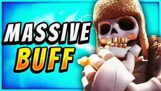 BUFFED GIANT SKELETON EXPLODED into the META! 💣 — Clash Royale