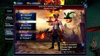 Goddess: Primal Chaos - Top#1 Guerra Celestial/Melee War SA 27/10/2019