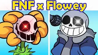 Friday Night Funkin Vs Flowey FULL WEEK + Secret Songs (FNF Mod/Hard/Undertale Sans)