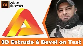 How to Create 3D Extrude & Bevel on Text