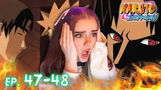 SASUKE IS BRUTAL 😱 | Naruto Shippuden Ep 47 & 48 Reaction