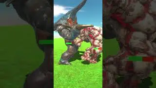 LAVA GOLEM VS ALIEN RANTHORN - ARBS - Animal Revolt Battle Simulator #AnimalRevoltBattleSimulator