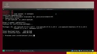 Manjaro / Arch - installing NetBeans IDE ( Apache NetBeans ) On Manjaro 21.2.0 Linux