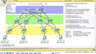 Spanning Tree Protocol STP in Packet Tracer - Part 2