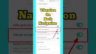 How to Enable Back Button Vibrations on Android ||Back Button vibration ON Kaise Kare||