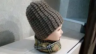 ШАПКА РЕЛЬЕФНЫМ УЗОРОМ