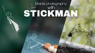 mobile photography with stickman character || Stickman charector editing tutorial