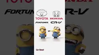 Toyota Fortuner VS Honda CR-V minion style funny