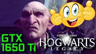 Hogwarts Legacy Runs fine with 1650 TI - All Settings