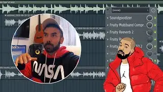 Drake Vocal Effect Mixing Settings in FL Studio 🎤 [free preset download]