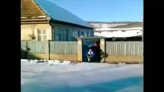 Деревенский бобслей