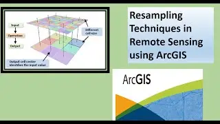Resampling Technique in Remote Sensing using arcgis