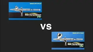 Iwata HP-C Plus vs HP-B Plus Scale Model Tool Review