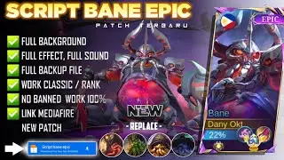 NEW - Script Skin Bane Epic No Password | Full Effect Voice | Patch Terbaru