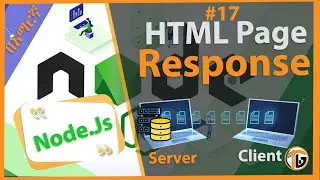 NodeJS Tutorial - 17 - How to respond  HTML Page for client
