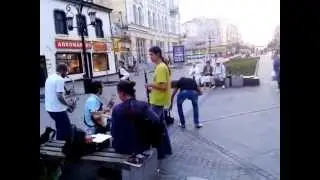 Самара,  джаз под открытым небом и танцующий Ленин !!!